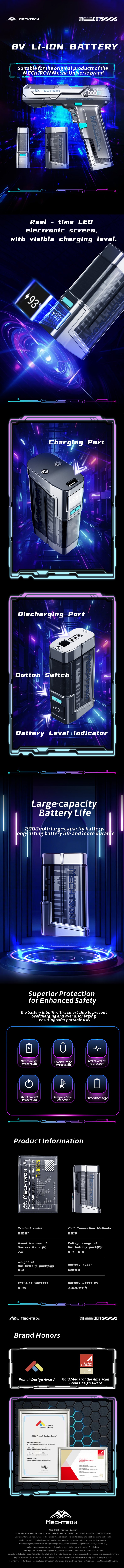 8V LI-ION BATTERY